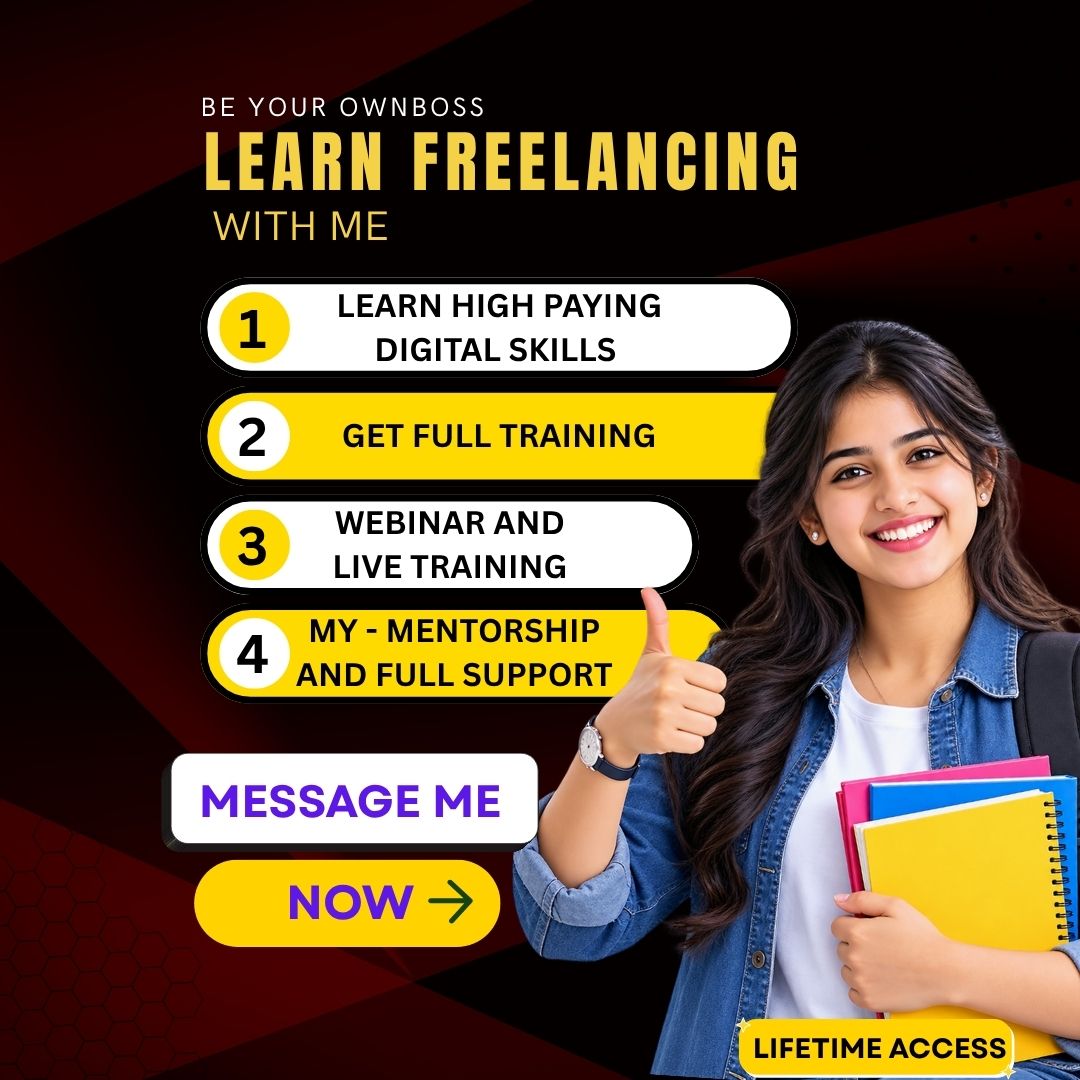 Freelancing advertisement